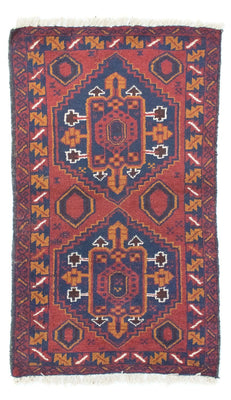 Baluch-tæppe - 136 x 79 cm - orange
