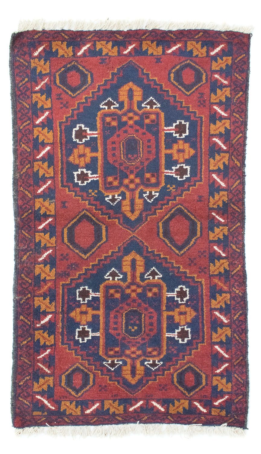 Baluch-tæppe - 136 x 79 cm - orange