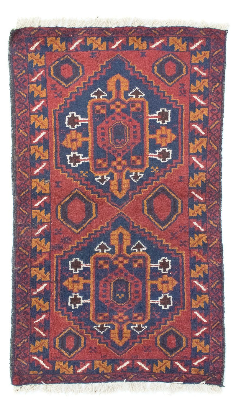 Baluch-tæppe - 136 x 79 cm - orange
