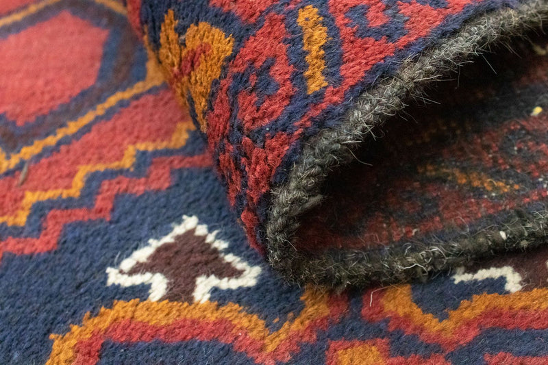 Baluch-tæppe - 136 x 79 cm - orange