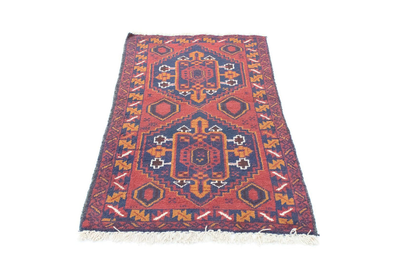 Baluch-tæppe - 136 x 79 cm - orange