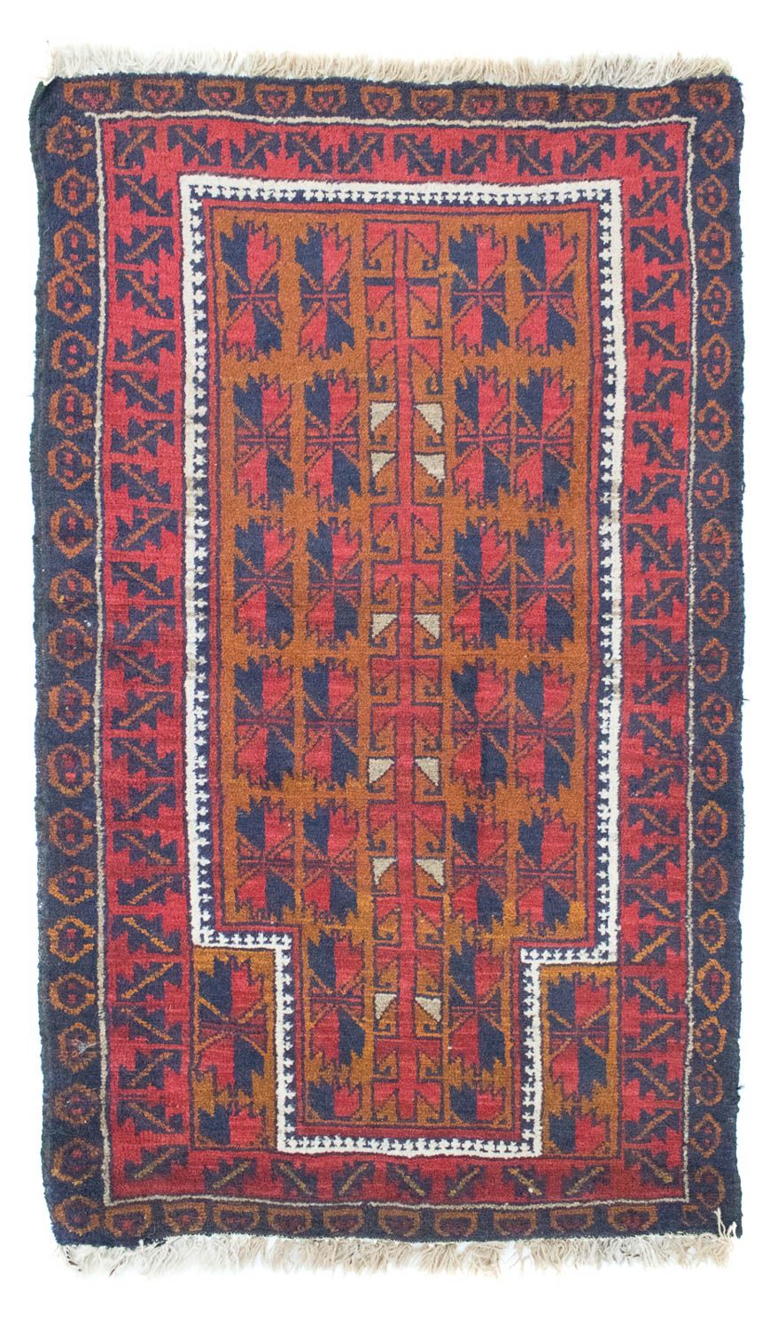 Baluch-tæppe - 143 x 84 cm - rød