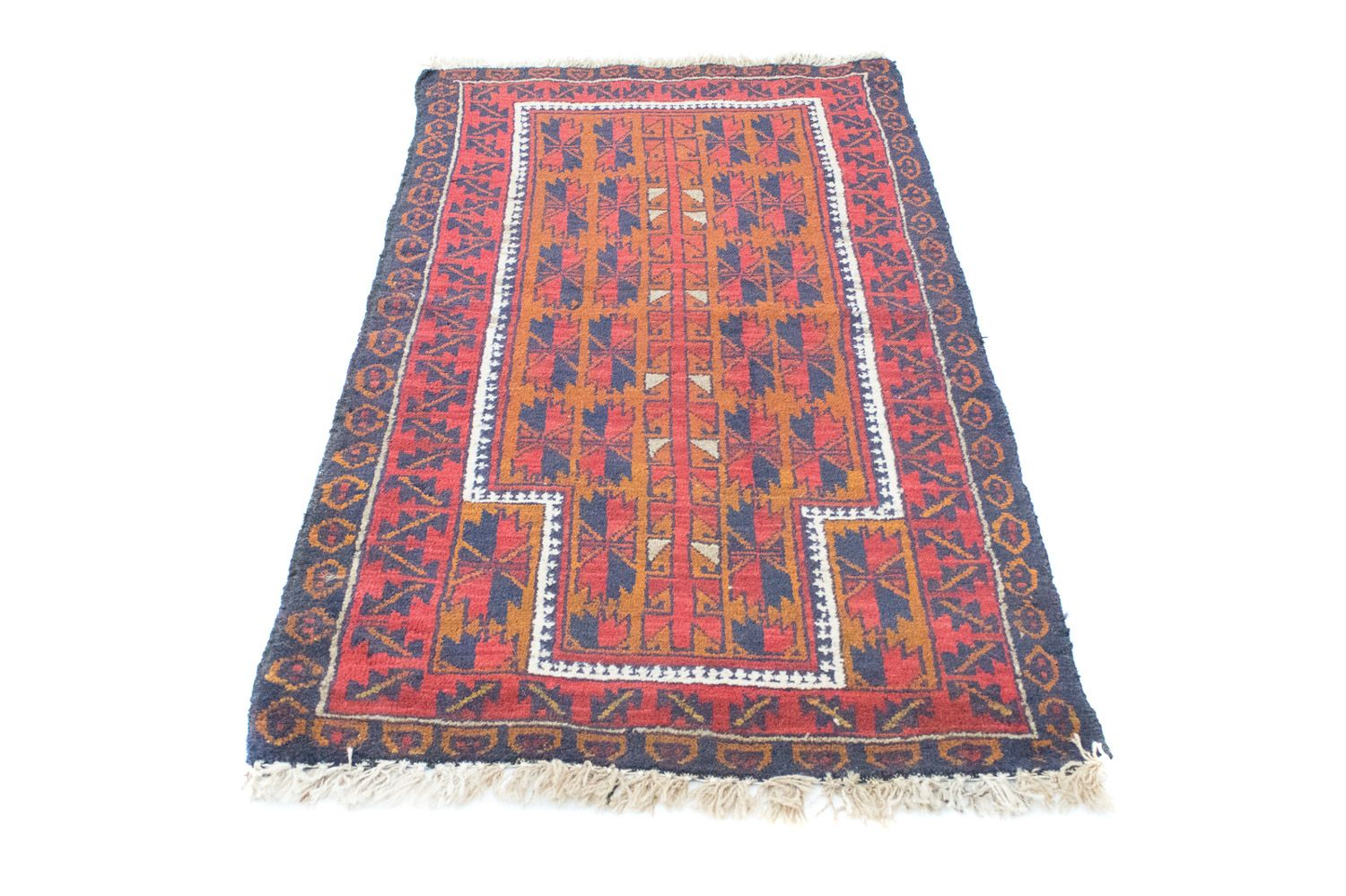 Baluch-tæppe - 143 x 84 cm - rød