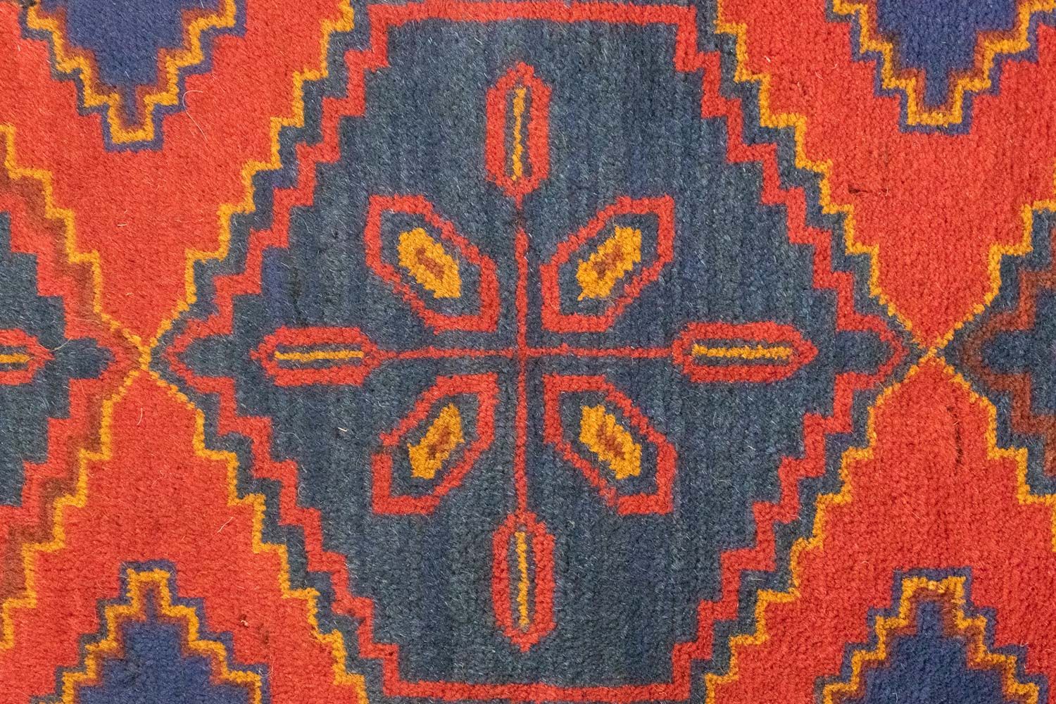 Baluch-tæppe - 131 x 78 cm - rød