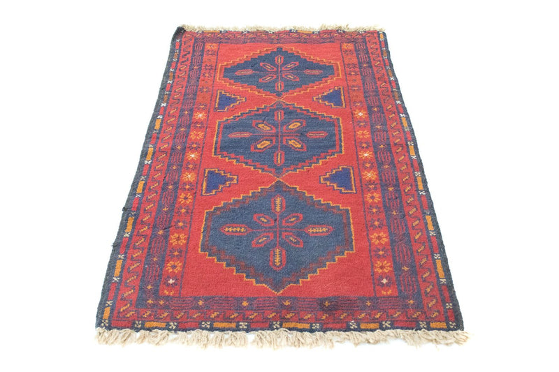 Baluch-tæppe - 131 x 78 cm - rød