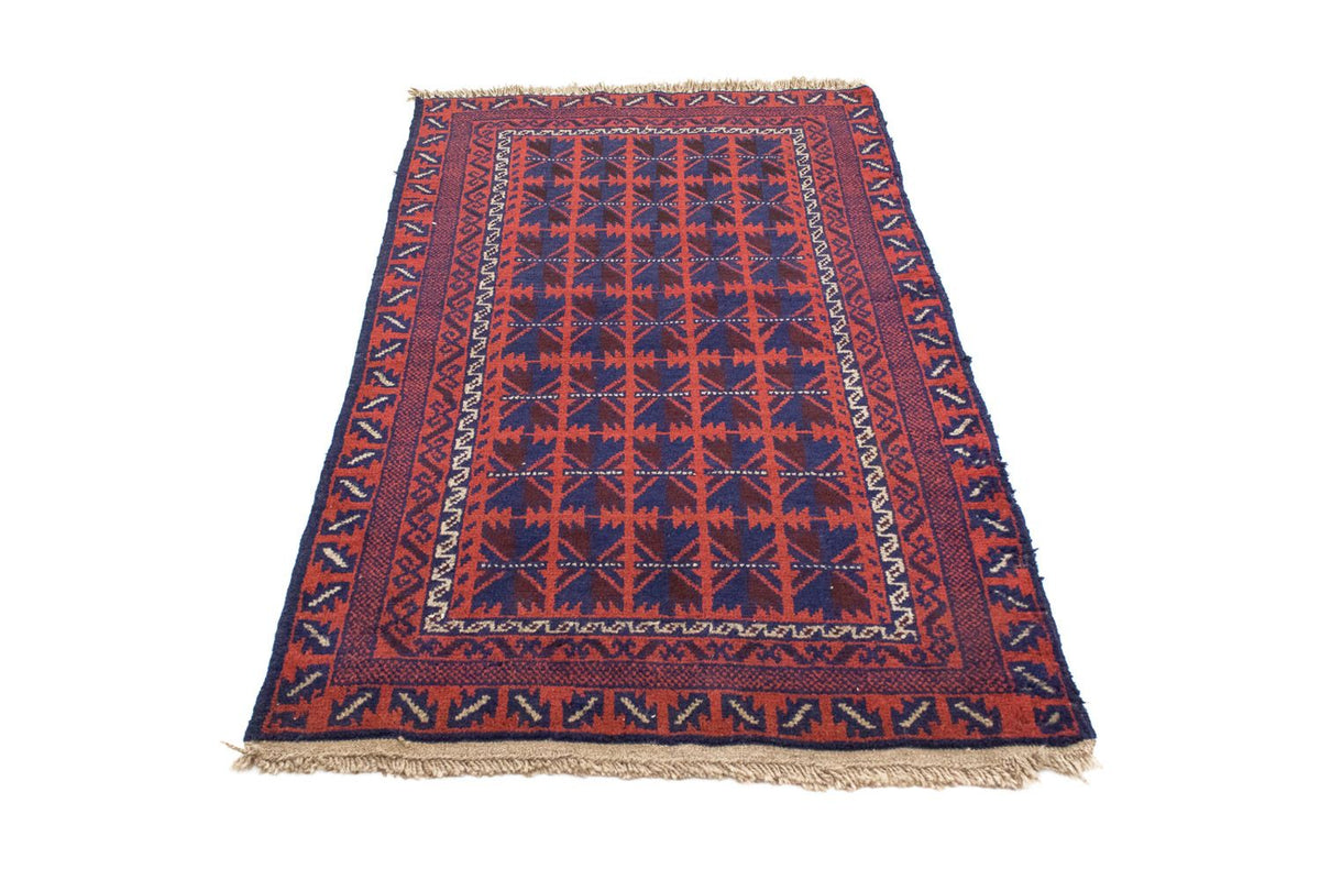Baluch-tæppe - 137 x 84 cm - blå