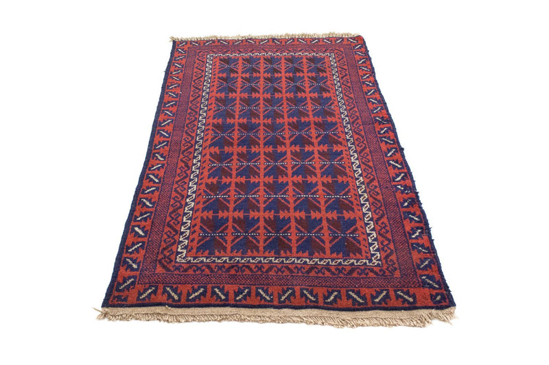Baluch-tæppe - 137 x 84 cm - blå