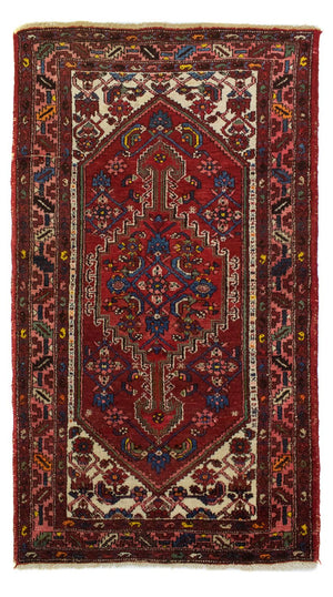 Persisk tæppe - Nomadisk - 188 x 108 cm - rød
