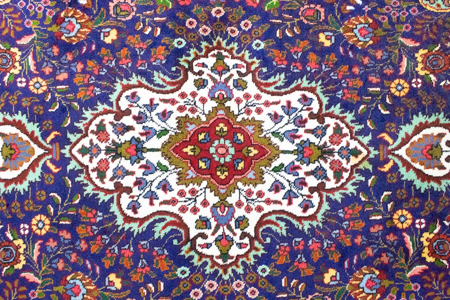 Persisk tæppe - Tabriz - 160 x 105 cm - blå