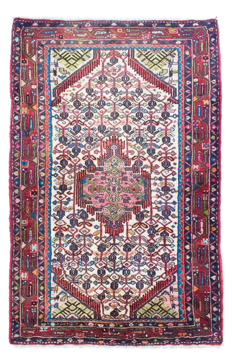 Persisk tæppe - Nomadisk - 168 x 107 cm - beige