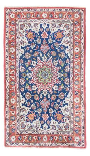 Persisk tæppe - Classic - 170 x 105 cm - blå