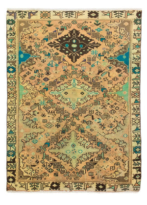 Persisk tæppe - Nomadisk - 160 x 115 cm - lys brun