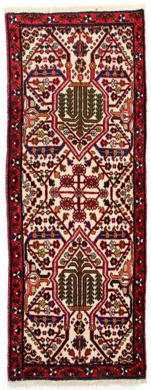 Løber Persisk tæppe - Nomadisk - 152 x 57 cm - beige