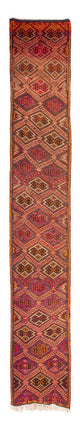 Antikt kilim Tæppe 75x400cm