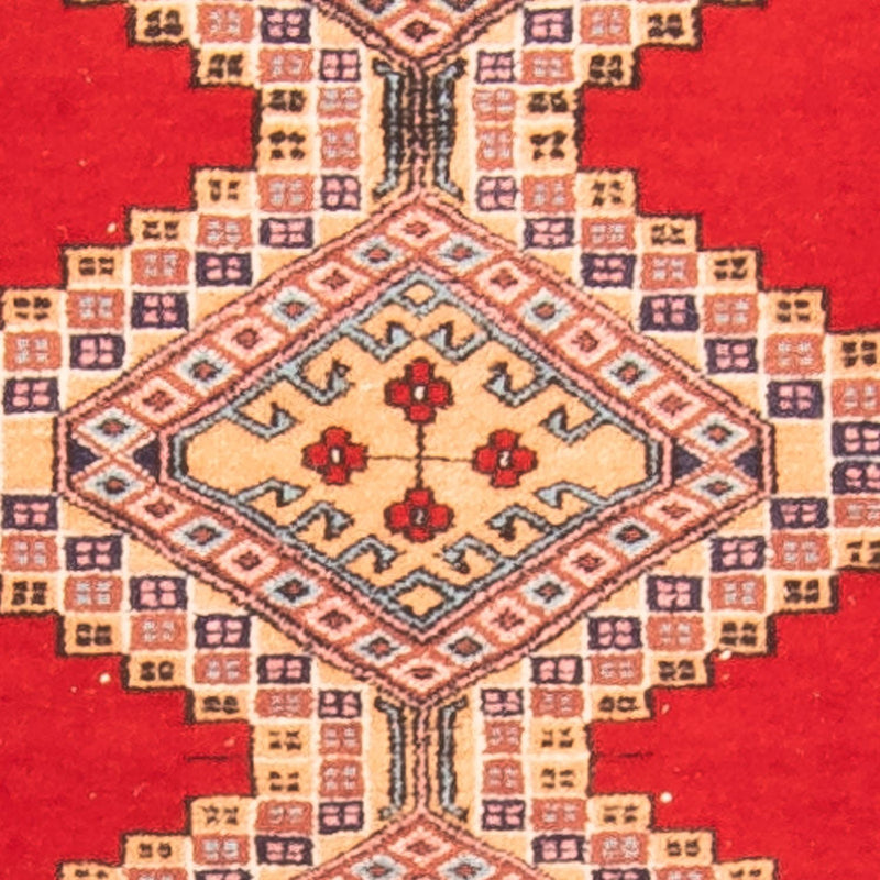 Løber Pakistan Tæppe - 285 x 79 cm - rød