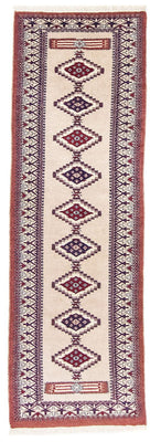 Løber Pakistan Tæppe - 195 x 65 cm - beige