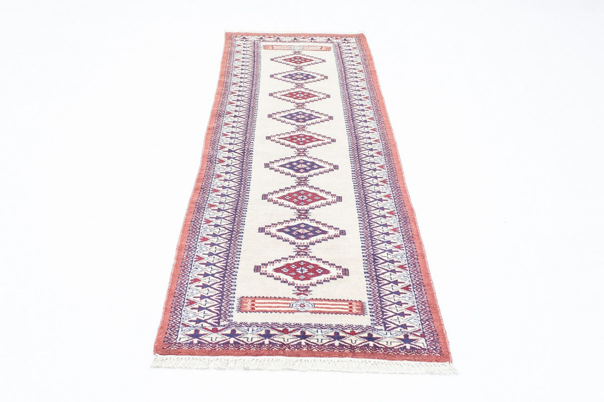 Løber Pakistan Tæppe - 195 x 65 cm - beige