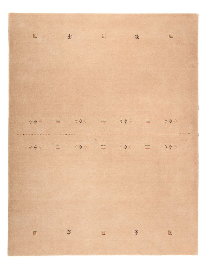 Gabbeh Tæppe - Loribaft Softy - 240 x 175 cm - beige
