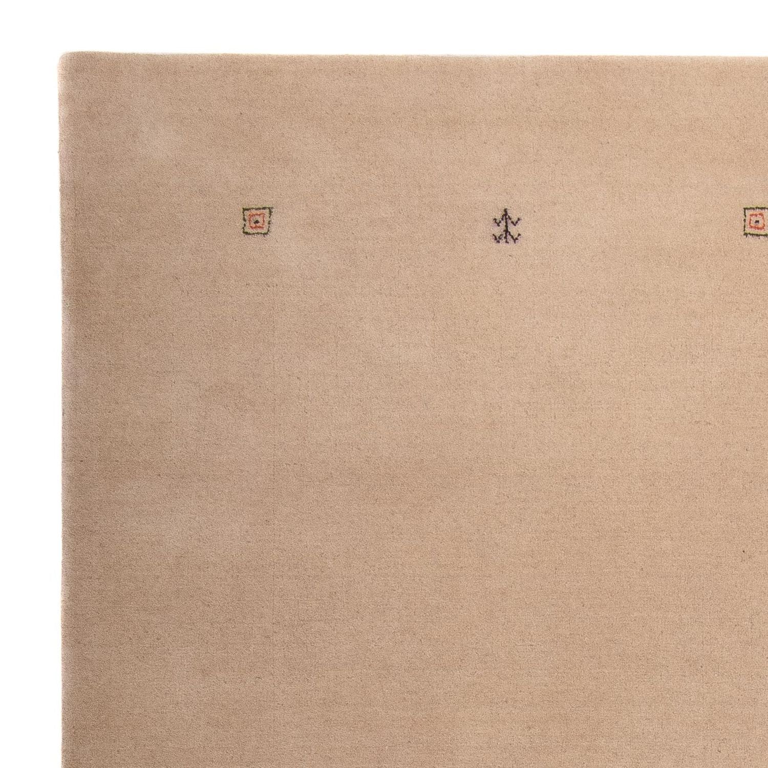 Gabbeh Tæppe - Loribaft Softy - 240 x 175 cm - beige