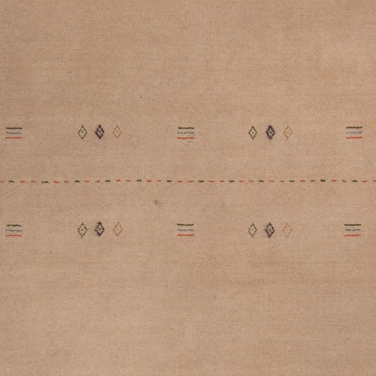 Gabbeh Tæppe - Loribaft Softy - 240 x 175 cm - beige