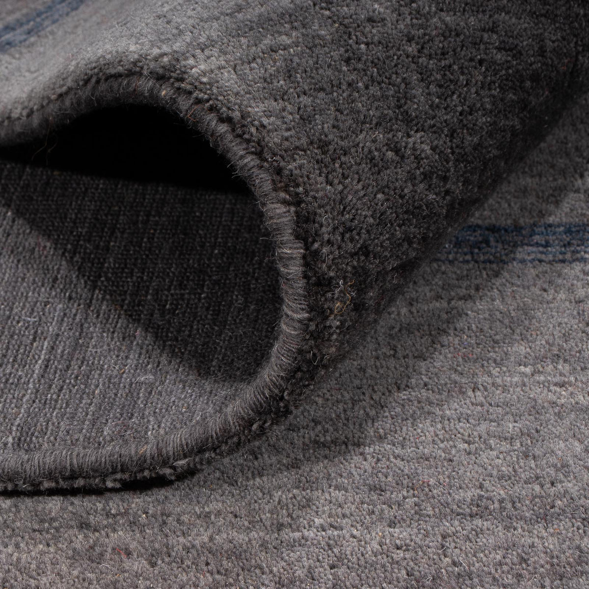 Gabbeh Tæppe - Loribaft Softy - 218 x 171 cm - mørkebrun