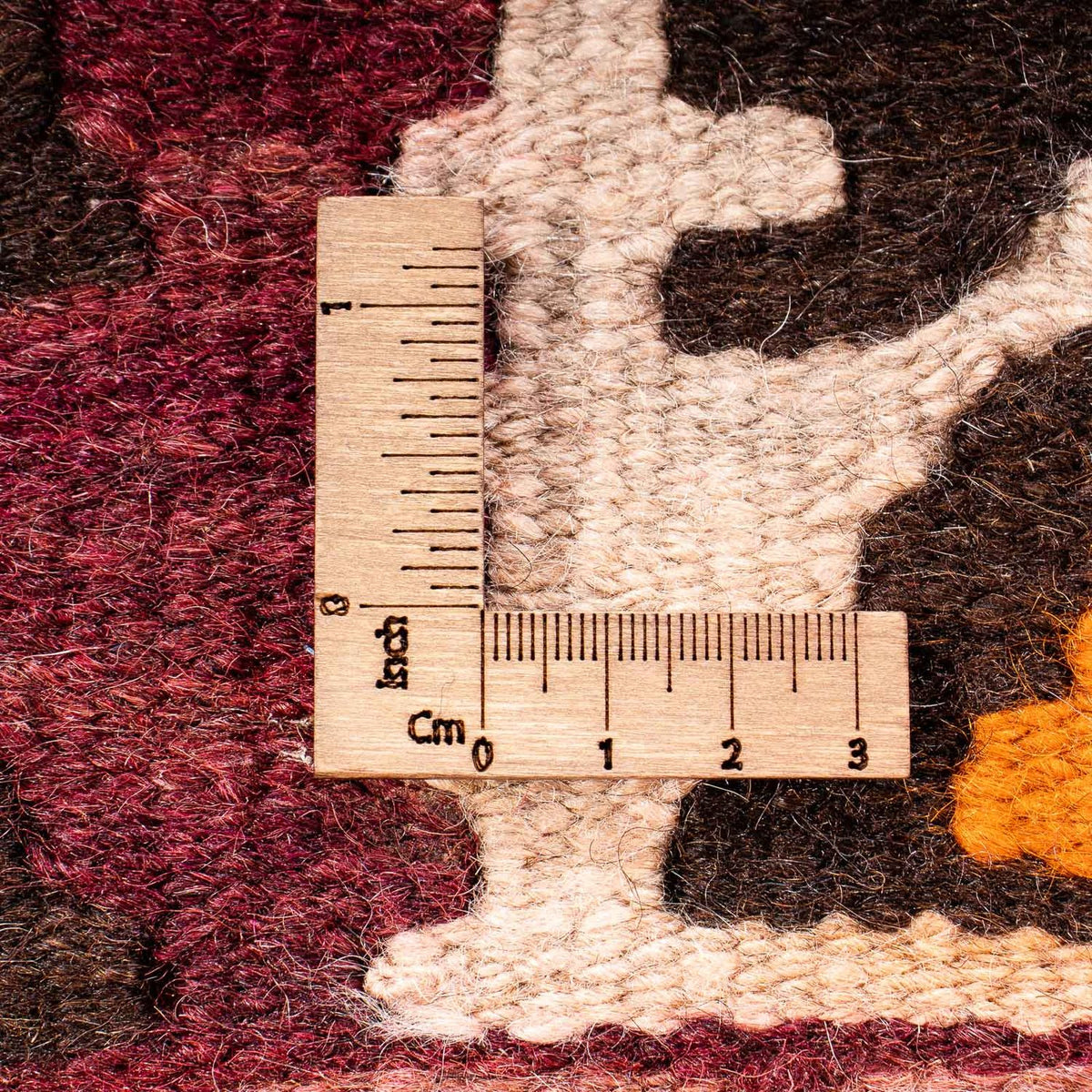 Løber Kelim-tæppe - gammelt - 265 x 140 cm - flerfarvet