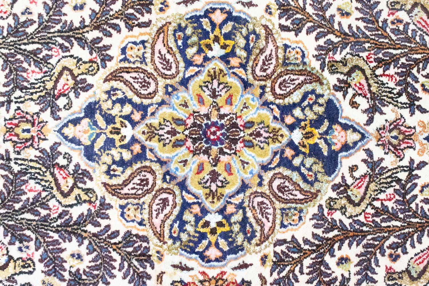 Persisk tæppe - Ghom - 166 x 105 cm - beige