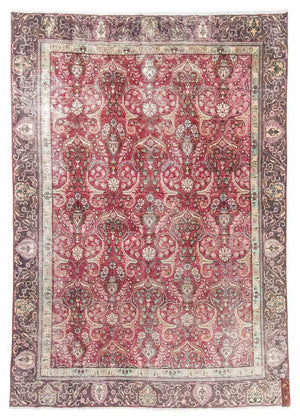 Persisk tæppe - Tabriz - 323 x 225 cm - rød