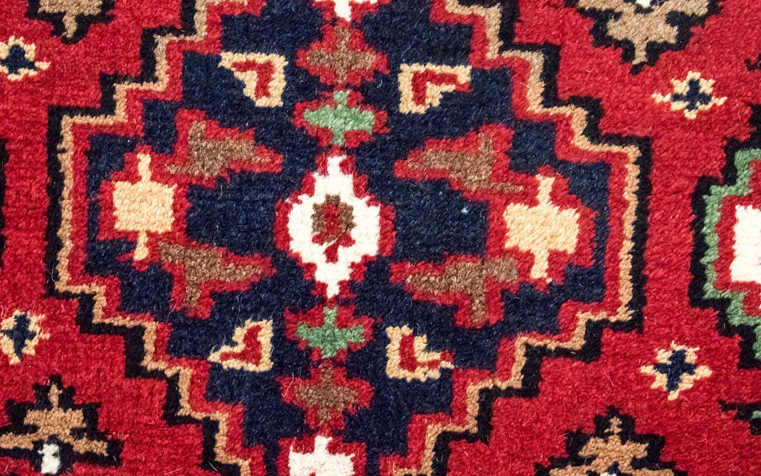 Orientalsk tæppe - 160 x 90 cm - rød