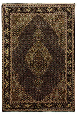 Persisk tæppe - Tabriz - Royal - 155 x 102 cm - blå