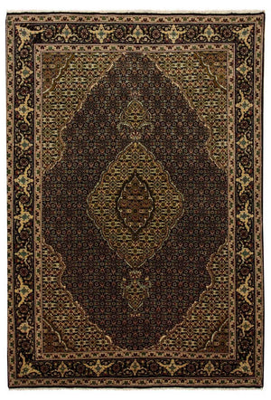 Persisk tæppe - Tabriz - Royal - 155 x 102 cm - blå