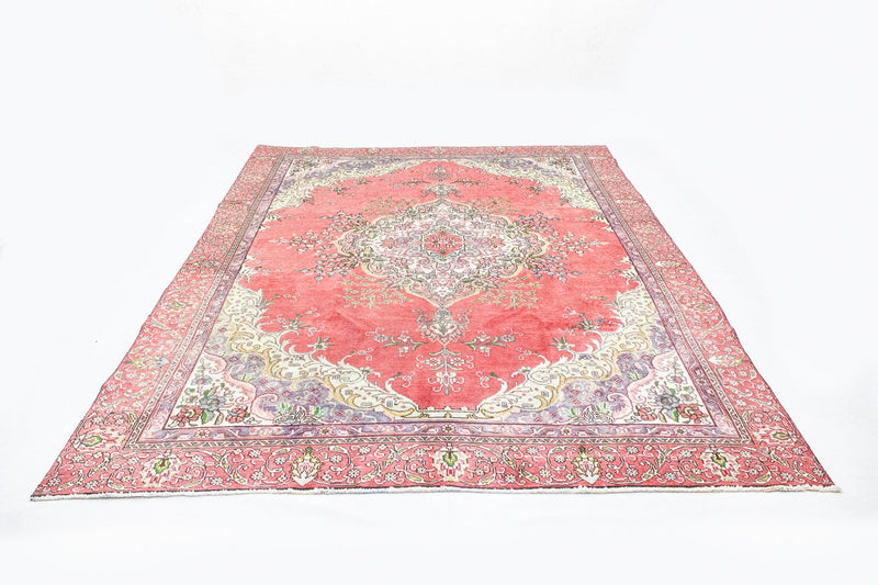 Persisk tæppe - Tabriz - 375 x 275 cm - orange