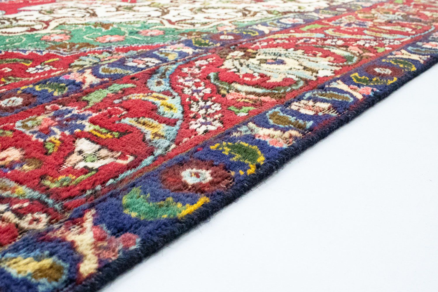 Persisk tæppe - Tabriz - 377 x 277 cm - rød