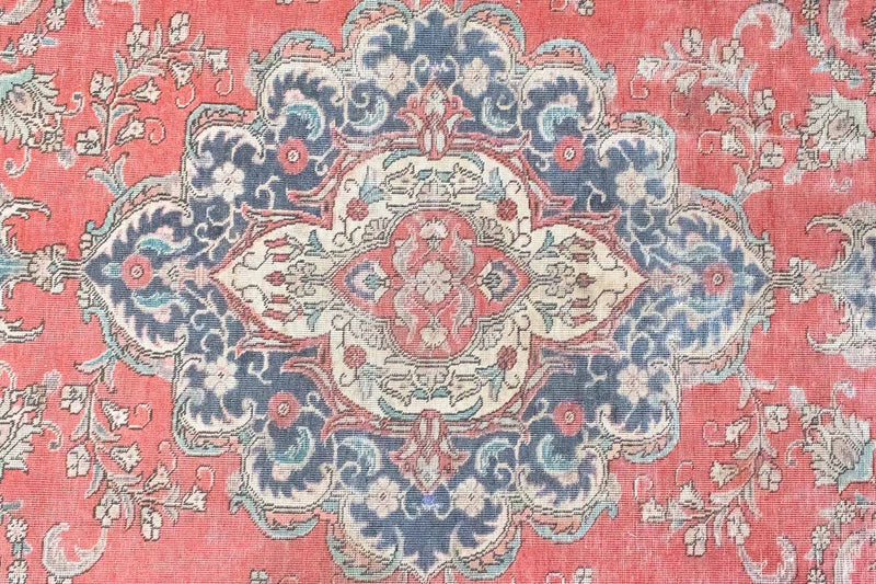 Persisk tæppe - Tabriz - 345 x 266 cm - rød