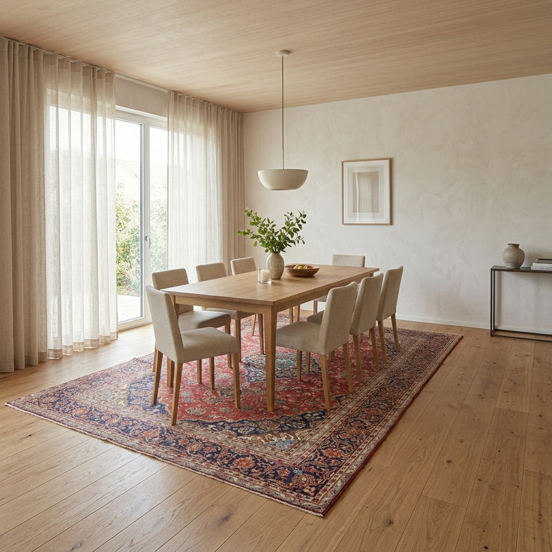 Kashan Tæppe 410x274cm - Persisk tæppe