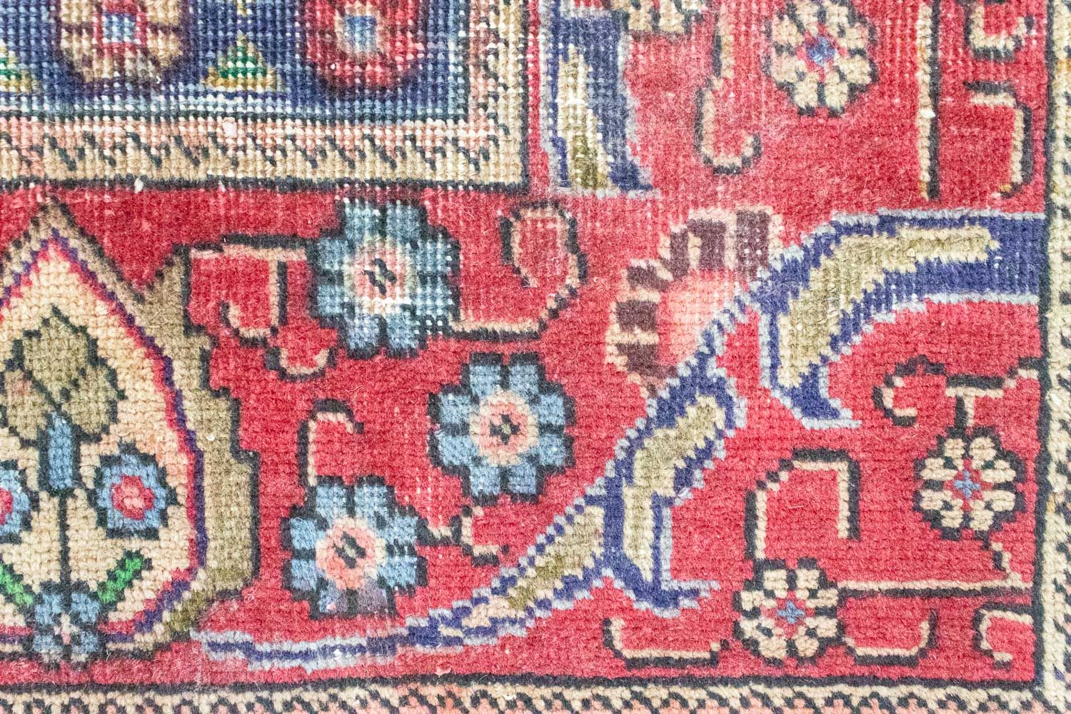 Persisk tæppe - Tabriz - 357 x 272 cm - rød
