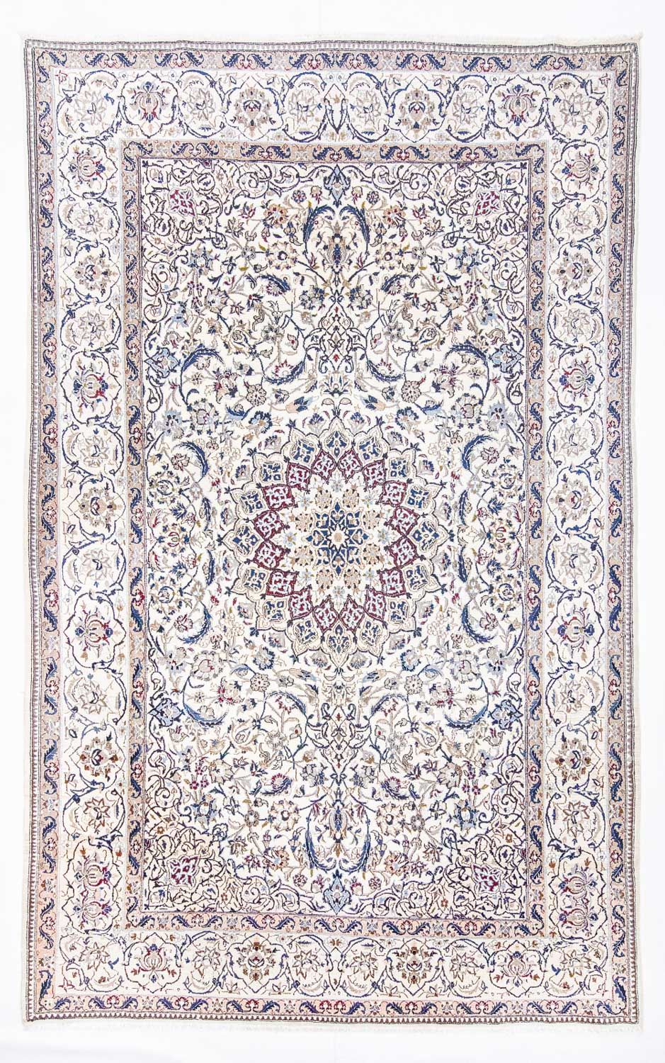Persisk tæppe - Nain - Royal - 338 x 210 cm - beige