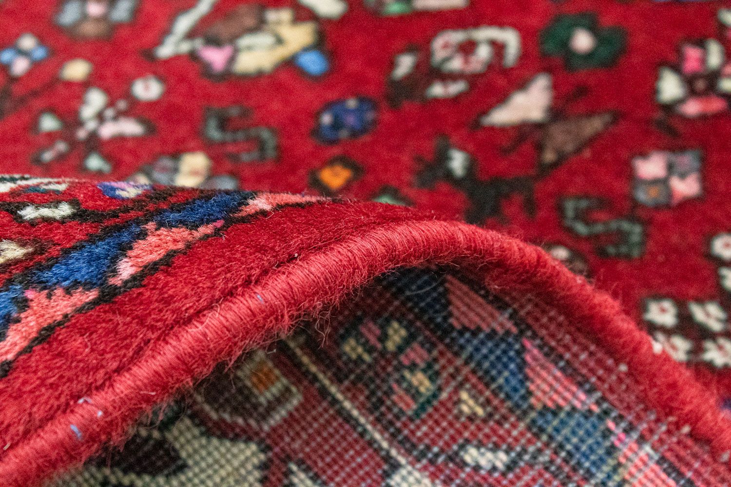 Persisk tæppe - Nomadisk - 295 x 202 cm - rød