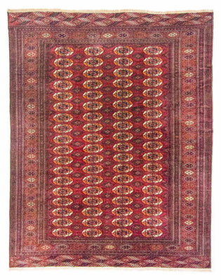 Afghansk tæppe - Bukhara - 285 x 226 cm - rød