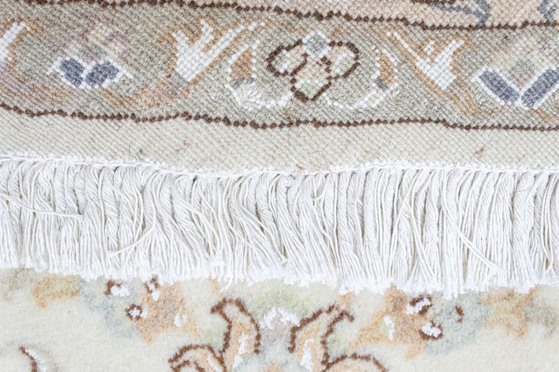 Persisk tæppe - Nain - Royal rundt  - 150 x 150 cm - beige