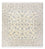 Persisk tæppe - Nain - Royal firkantet  - 210 x 200 cm - beige
