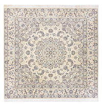 Persisk tæppe - Nain - Royal firkantet  - 200 x 193 cm - beige