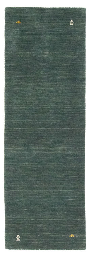 Løber Gabbeh-tæppe - Softy - 184 x 62 cm - grøn