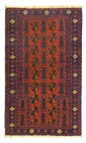 Baluch-tæppe - 133 x 80 cm - orange
