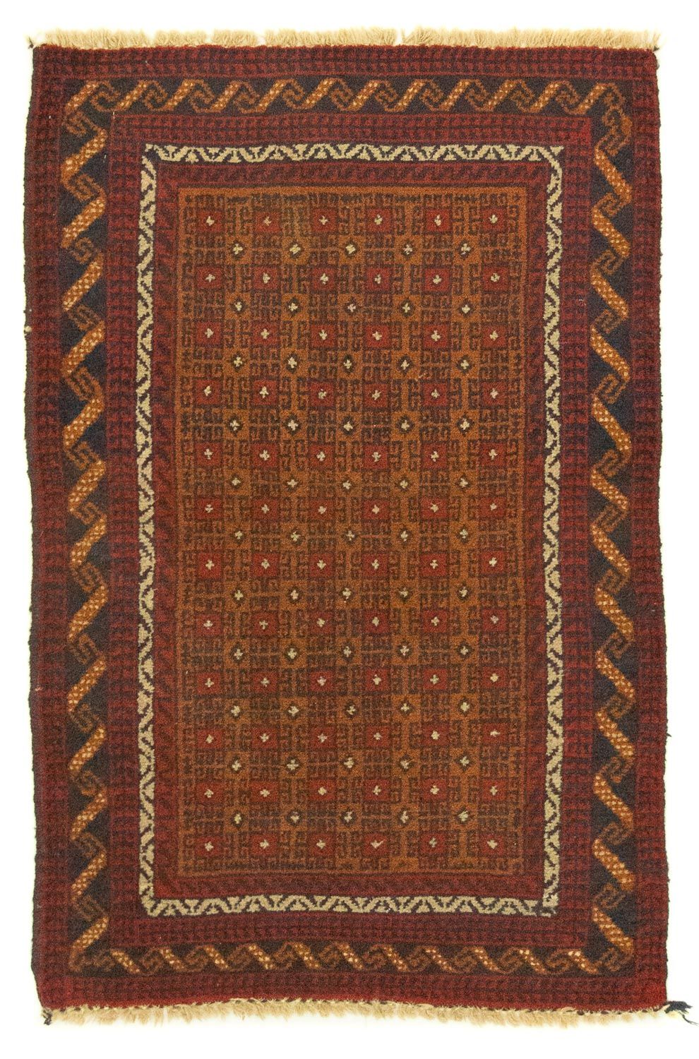Baluch-tæppe - 125 x 79 cm - brun