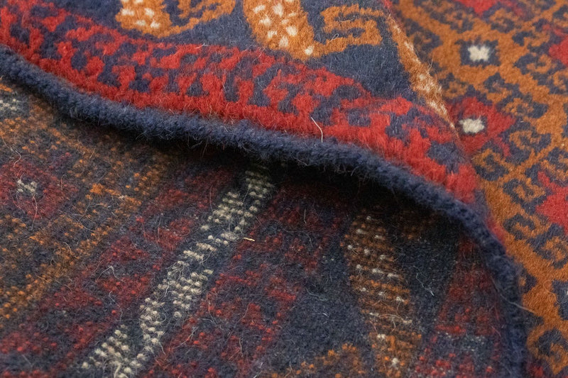 Baluch-tæppe - 125 x 79 cm - brun