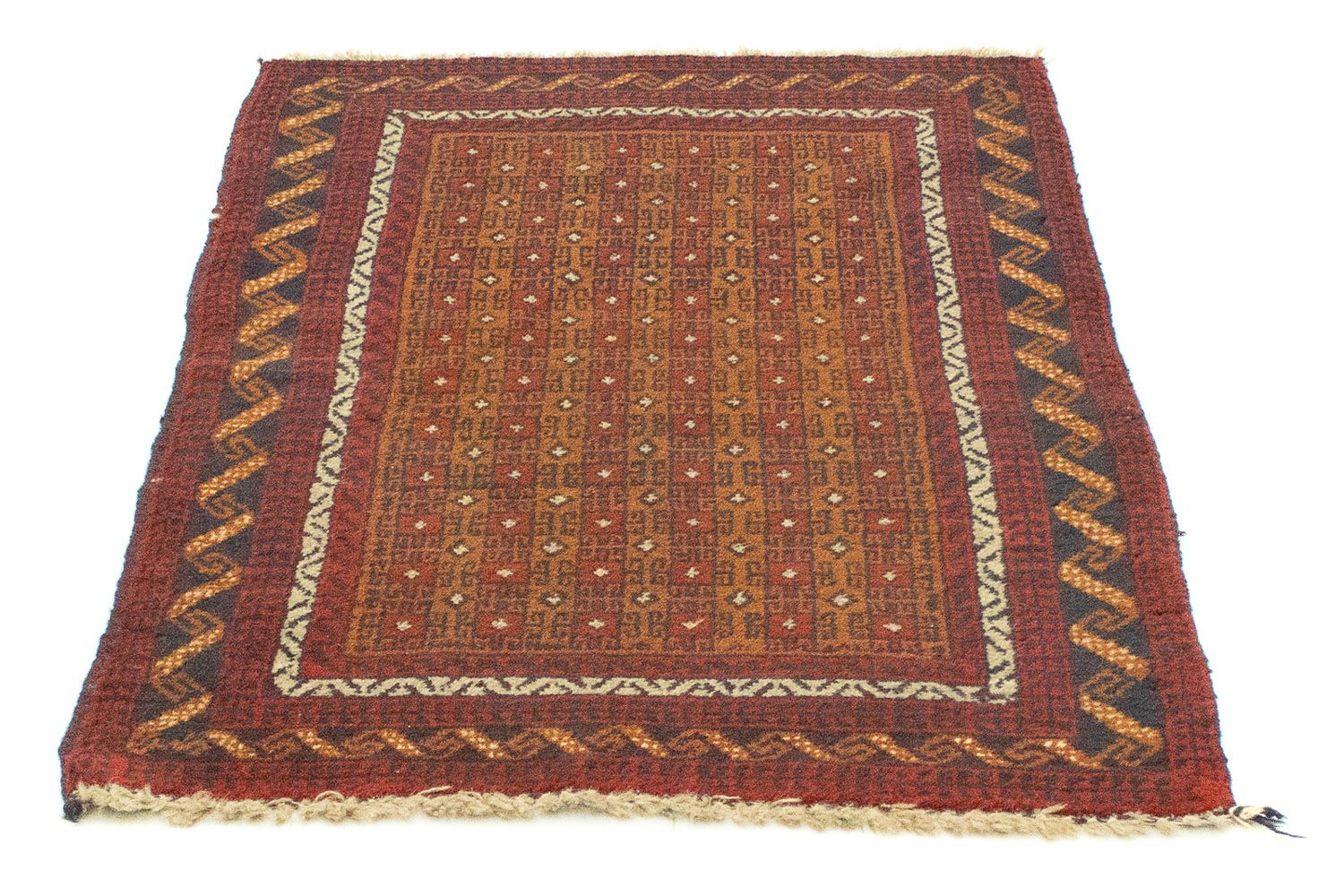 Baluch-tæppe - 125 x 79 cm - brun