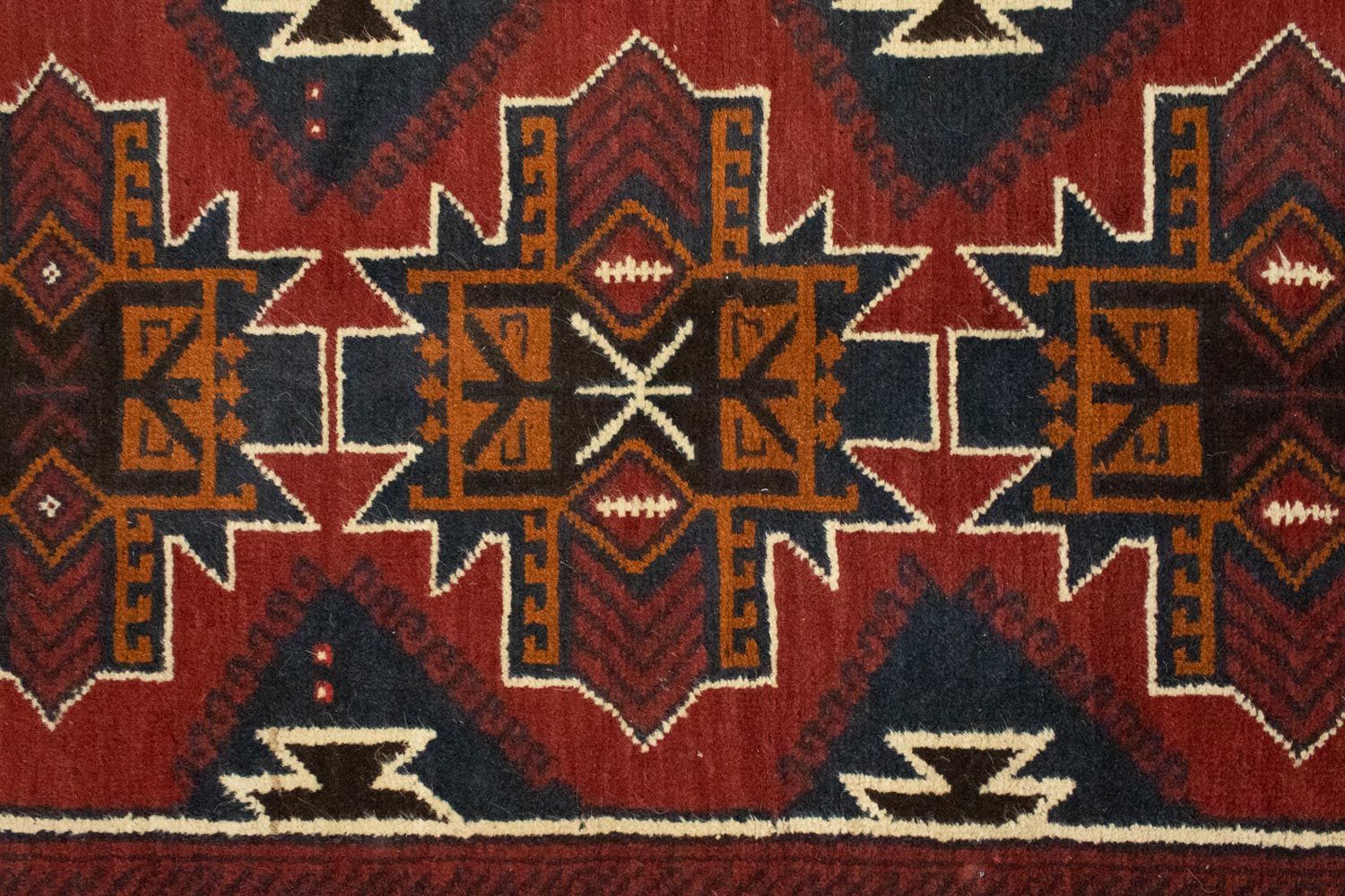 Baluch-tæppe - 134 x 80 cm - rød