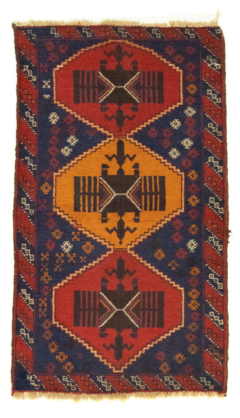 Baluch-tæppe - 145 x 83 cm - blå