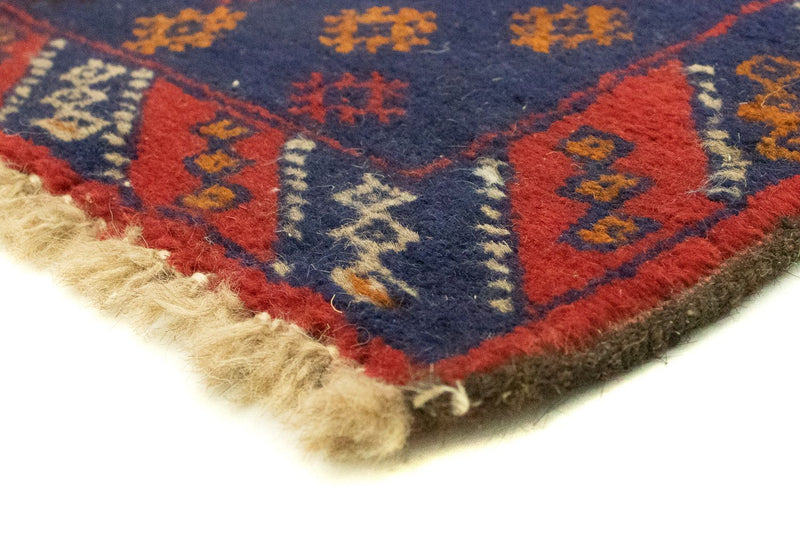 Baluch-tæppe - 145 x 83 cm - blå